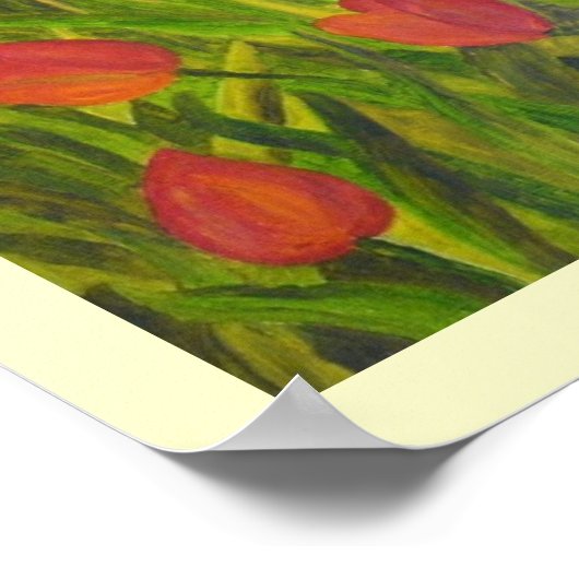 Tantalizing Tulps! Poster (Hoek)