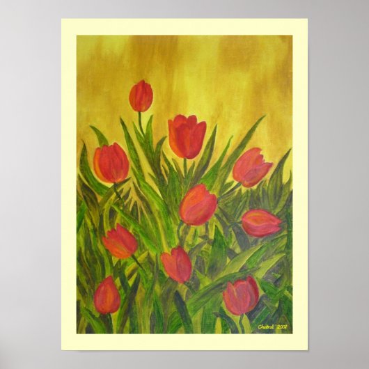 Tantalizing Tulps! Poster (Voorkant)