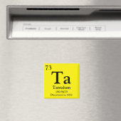 Tantalum Periodic Table Magneet (Insitu (Vaatwasser))