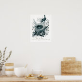 Tante Abby's vogelketch Poster (Keuken)