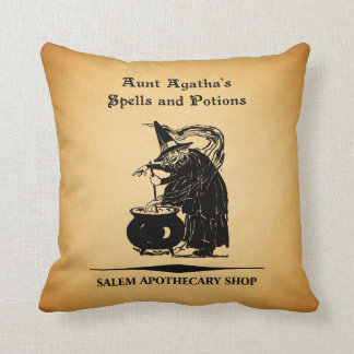 Tante Agatha's Spells & Potions Kussen