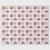 Tante-Alice-in-Wonderland-theepartij aangepaste fe Cadeaupapier (Vlak)