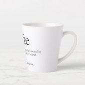Tante Aller Tijden Definitie Latte Mok (Rechts)