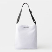 "Tante allure" boodschappentas Crossbody Tas (Achterkant)