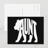 Tante Beer Feestdagenkaart (Voorkant / Achterkant)