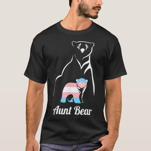 Tante Beer LGBTQ Trans Kind Gift T-shirt (Voorkant)