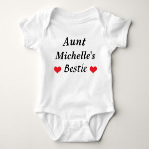 tante Bestie Baby Clothes Niece Nephew Romper