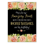 Tante Birthday, hier is mijn Amazing tante (Voorkant)