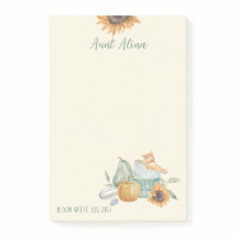 Tante Bloom, waar je in de herfst van de zonnebloe