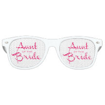 Tante bride Hot Pink op wit