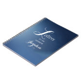 Tante brieven aan mijn Notitieboek van Blauwe Ombr (Linkerzijde)