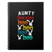 Tante Bunny Game voor nieuwkomers Kinder volwassen Notitieboek (Voorkant)