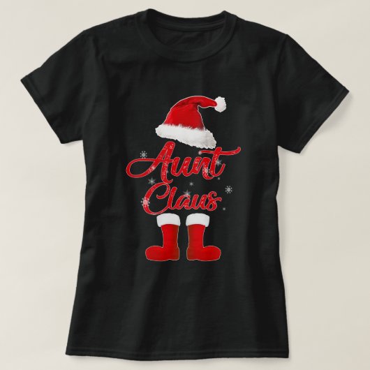 tante claus t-shirt (Design voorkant)