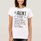 Tante code - Tante T-shirt (Voorkant)