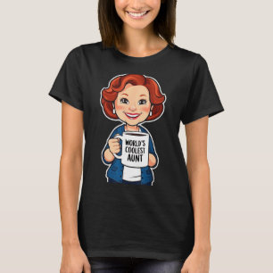 Tante Coolste Ooit Funny Coffee Liefhebber Geschen T-shirt