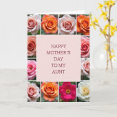 Tante Dag Boeketkaart Kaart (Gele Bloem)