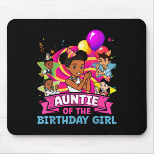 Tante De Verjaardagsfeestje Roze Pop Familie De Muismat