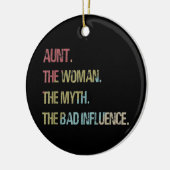 Tante de vrouwenmythe keramisch ornament (Links)