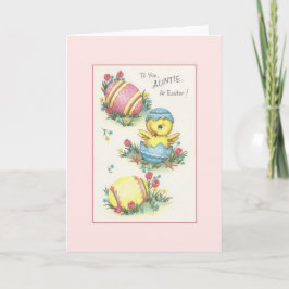 Tante Easter Wenskaart Feestdagen Kaart
