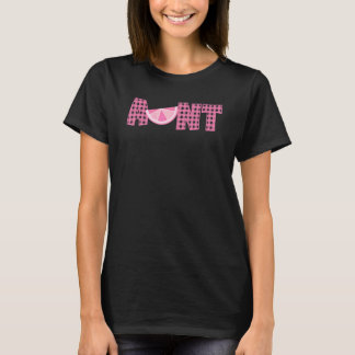 Tante Eerste Verjaardag Roze Limonade Familie Outf T-shirt