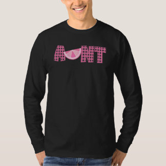 Tante Eerste Verjaardag Roze Limonade Familie Outf T-shirt