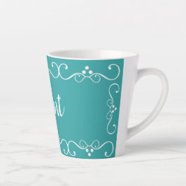 Tante Elegant Typography Cute Gift Coffee Latte Mok
