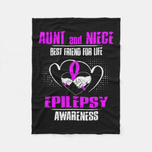 Tante en nicht beste vriend van het leven epilepsi fleece deken