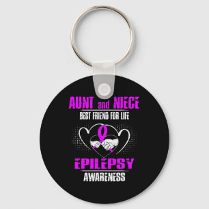 Tante en nicht beste vriend van het leven epilepsi sleutelhanger