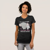 Tante en nicht Love Auntie Family Elephant Hearts T-shirt (Voorkant volledig)