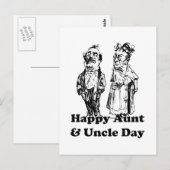 Tante en oom Day Briefkaart (Voorkant / Achterkant)