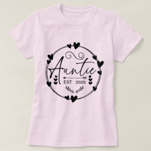 Tante Est 2025 Zwangerschapsaankondiging Tante Fun T-shirt