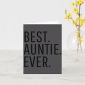 Tante Ever Funny Tante Kaart (Gele Bloem)