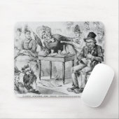 Tante Evins op de Temperance 'Stump' Muismat (Met muis)