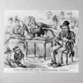 Tante Evins op de Temperance 'Stump' Poster (Voorkant)