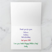 Tante Extraordinare BAE Moederdag Lief Elegant Kaart (Binnen)