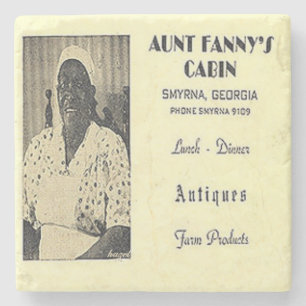 Tante Fanny Cabin Smyrna, Smyrna Georgia Stenen Onderzetter