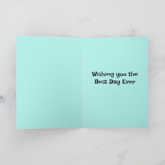 Tante Funny Birthday Kaart (Binnen)