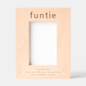 Tante Funny Definition Laser geëtst Afbeelding Lij Gegraveerde Lijstjes (Voorkant)