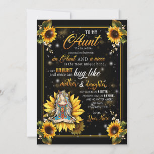 Tante Geschenken   Brief Aan Mijn Tante Liefde Van Kaart