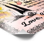 Tante Gifts | Brief aan mijn tante Love van Niece Foto Afdruk (Hoek)