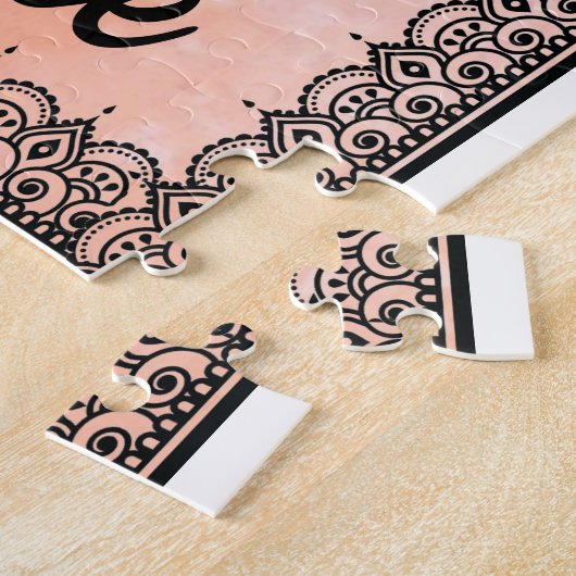 Tante Gifts | Brief aan mijn tante Love van Niece Legpuzzel (Zijkant)