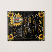 Tante Gifts | Brief aan mijn tante Love van Niece Legpuzzel (Horizontaal)