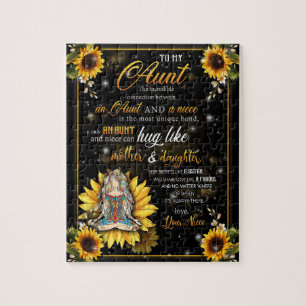 Tante Gifts   Brief aan mijn tante Love van Niece Legpuzzel