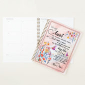 Tante Gifts | Brief aan mijn tante Love van Niece Planner (Display)