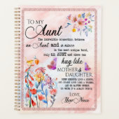 Tante Gifts | Brief aan mijn tante Love van Niece Planner (Voorkant)
