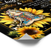 Tante Gifts | Brief aan mijn tante Love van Niece Poster (Hoek)