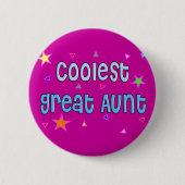 Tante Gifts Ronde Button 5,7 Cm (Voorkant)