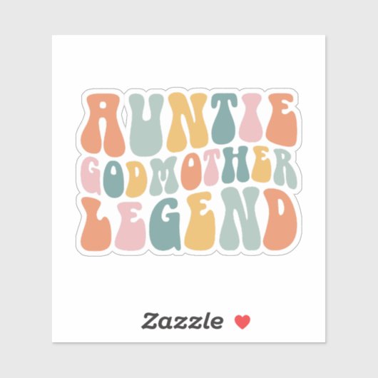 Tante Godmother Legend  Sticker (Vel)