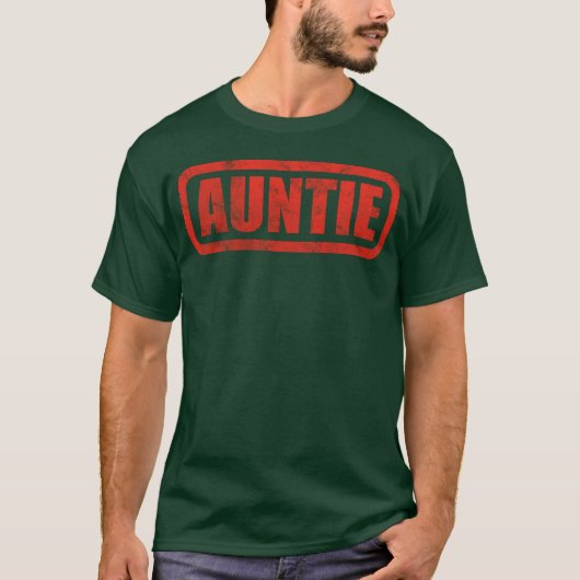 tante grafische vriend t-shirt (Voorkant)