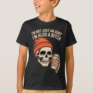 Tante Grappig Skelet Tante T-shirt
